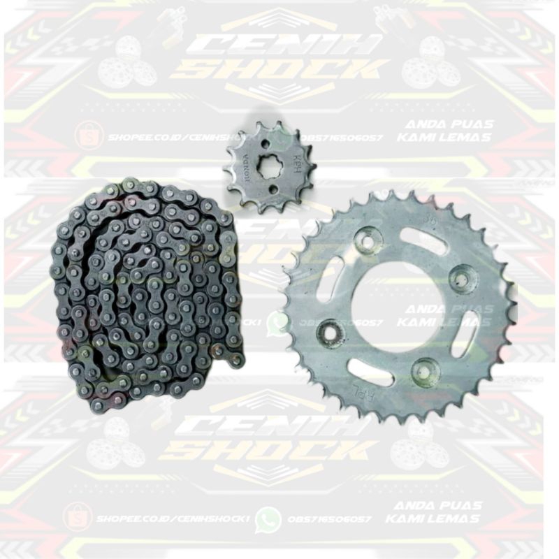 Jual Gear Gir Set Honda Kharisma Pnp Supra X 125 Original Second