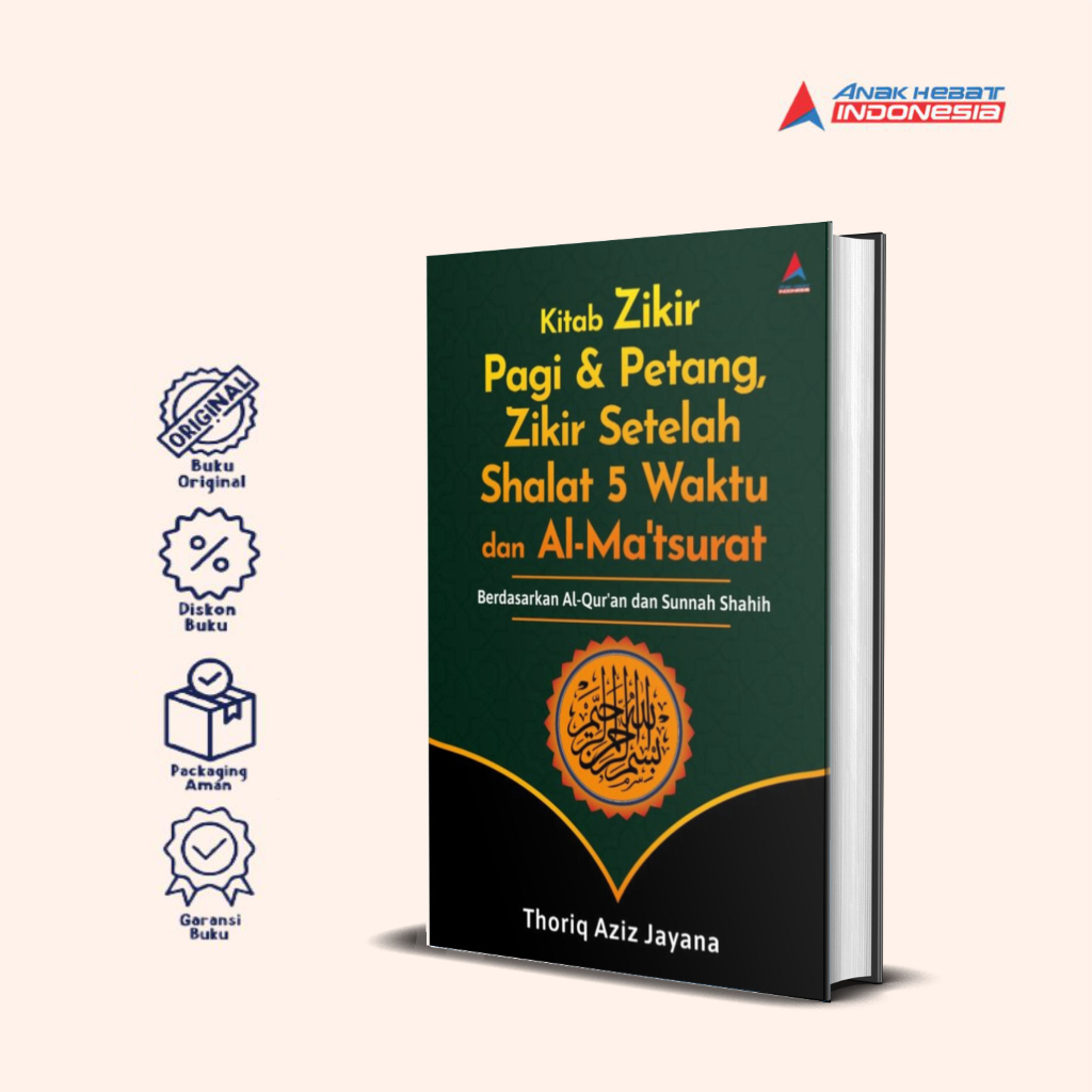 Jual Hard Cover Buku Kitab Zikir Pagi Petang Zikir Setelah Shalat