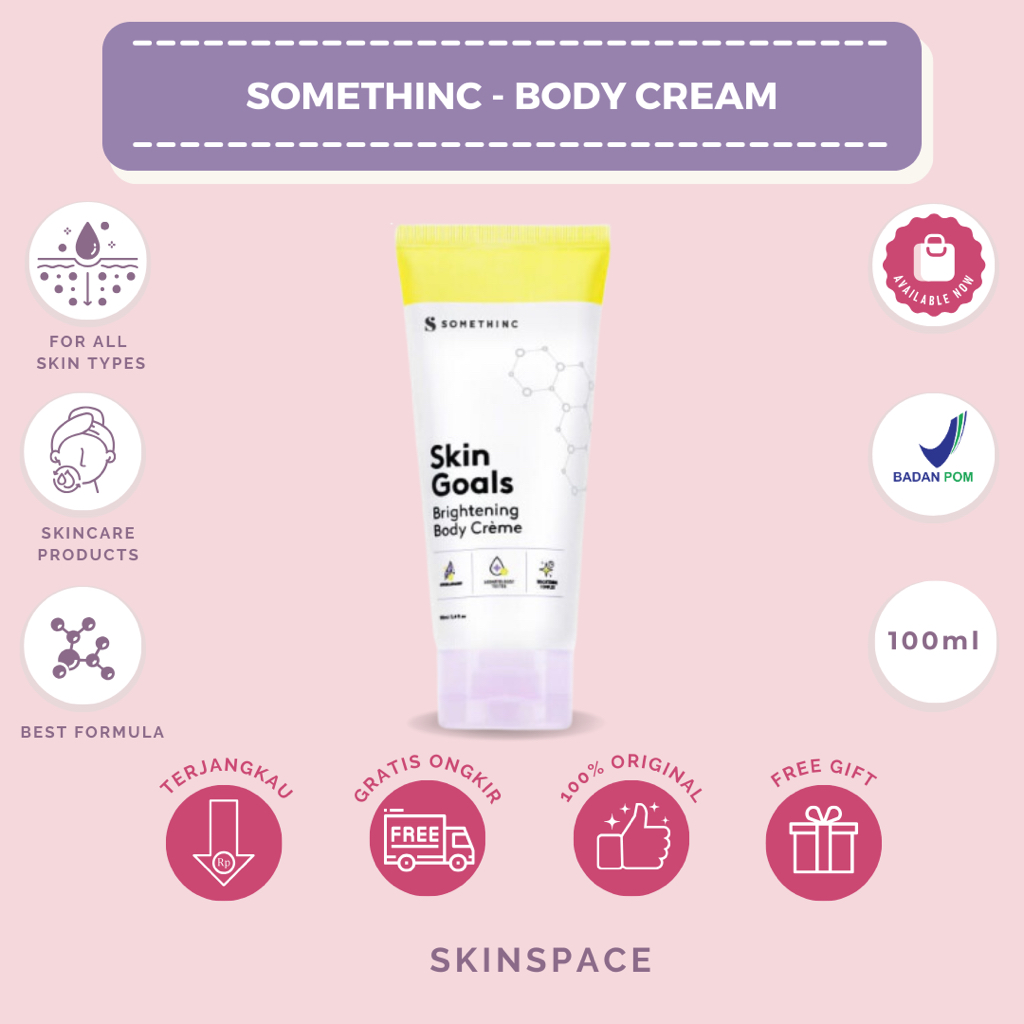 Jual Somethinc Skin Goals Brightening Body Cr Me Body Lotion X