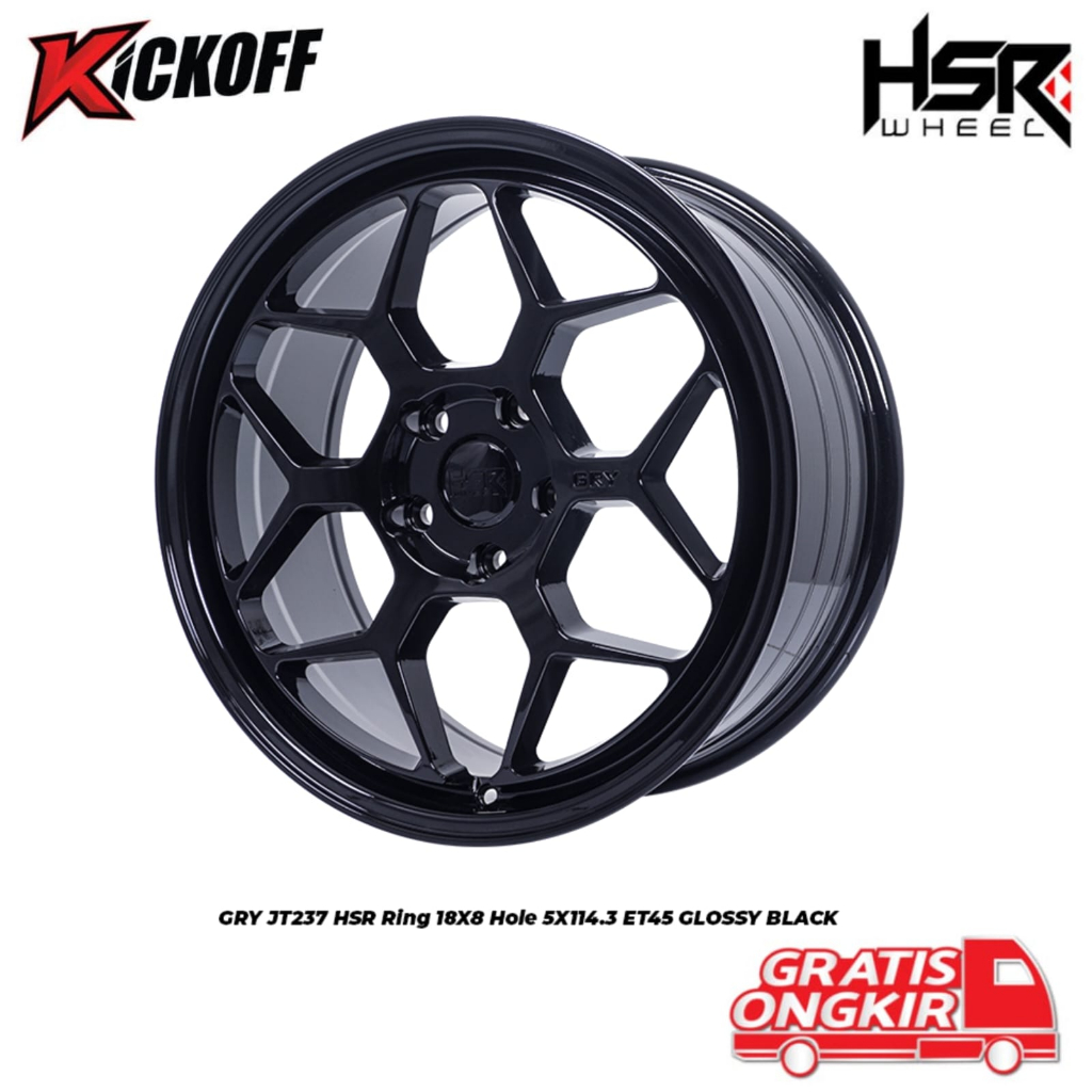 Jual Velg Racing HSR Ring 18 Buat Xpander Camry Civic Accord Mercy