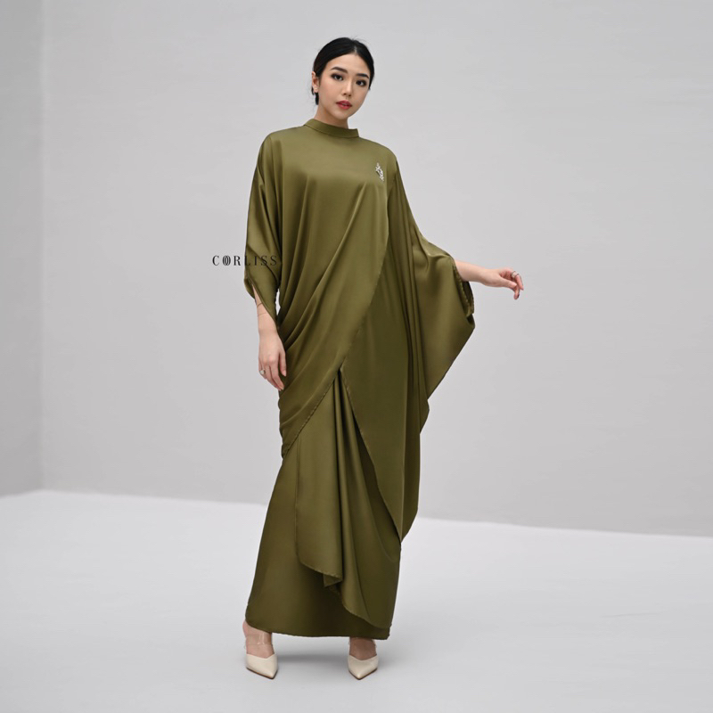 Jual Godiva Kaftan Set Corliss Raya Collection Shopee Indonesia