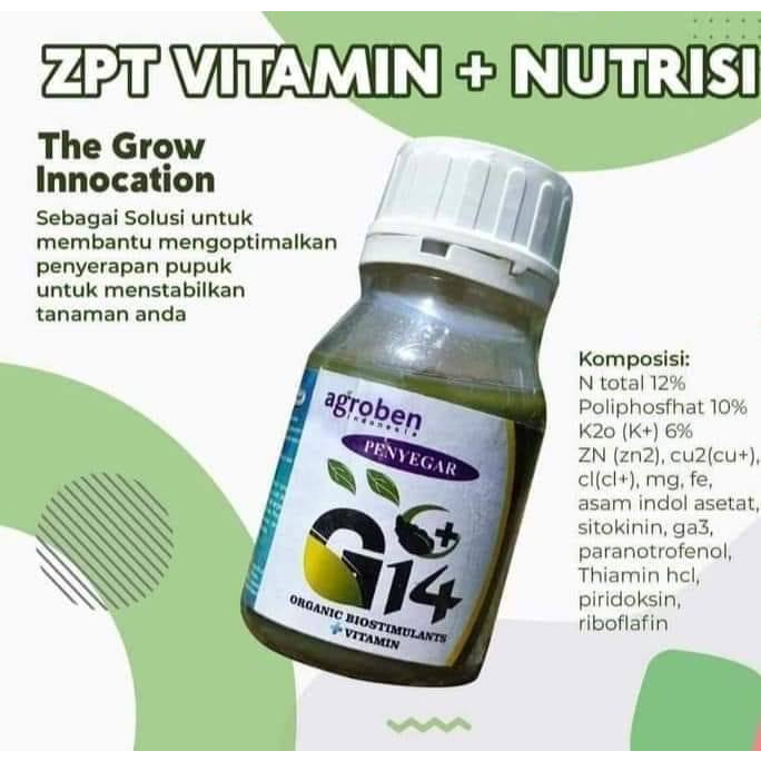 Jual Zpt G Bisotimulan Vitamin Nutrisi Penyubur Tanaman Agroben