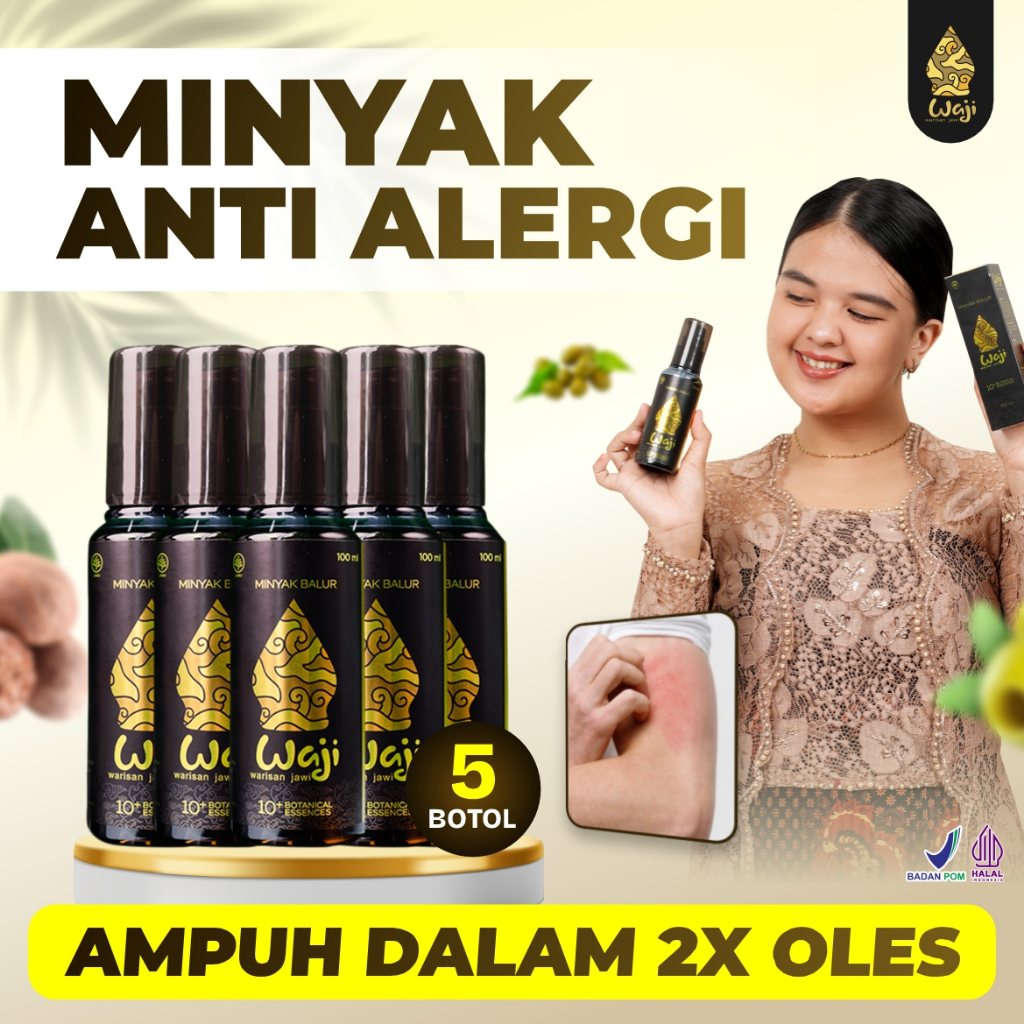 Jual Botol Minyak Waji Minyak Anti Alergi Khas Jawa Yang Cepat