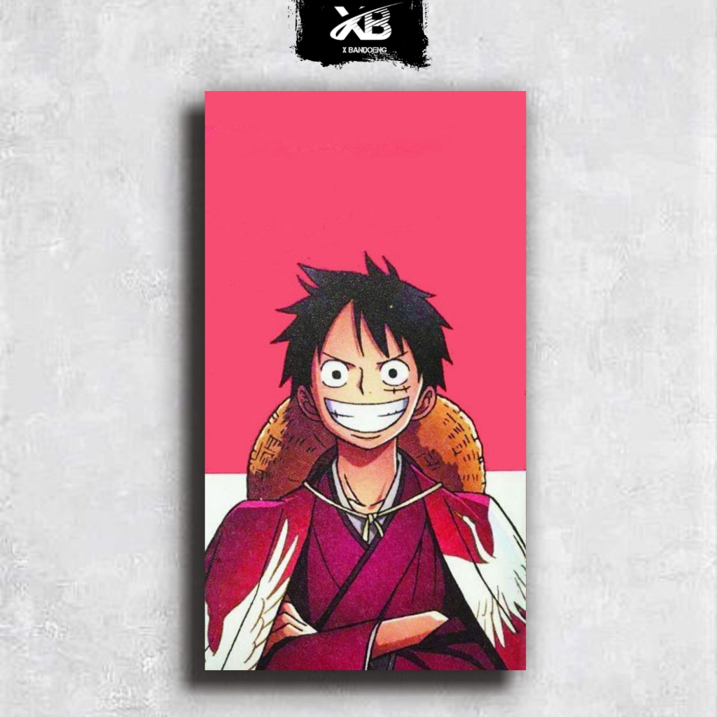 Jual XB 1020 Hiasan Dinding ONE PIECE Poster Kayu Mdf Wall Decor