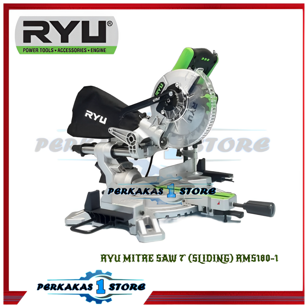 Jual Ryu Mitre Miter Saw Mesin Potong Gergaji Kayu Aluminium Rms