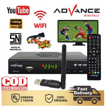 Jual READY STOCK C0DAdvance STP A01 Set Top Box TV Digital Receiver