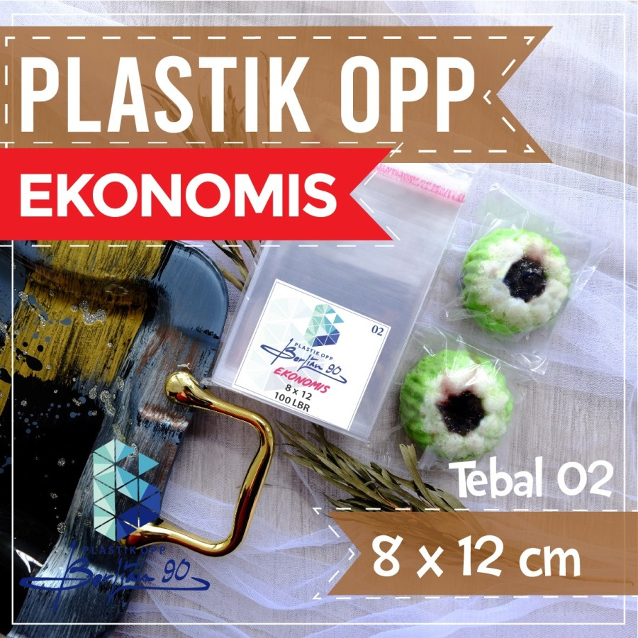 Jual Plastik Opp Lem Seal Uk X Cm Isi Lembar Termurah Shopee