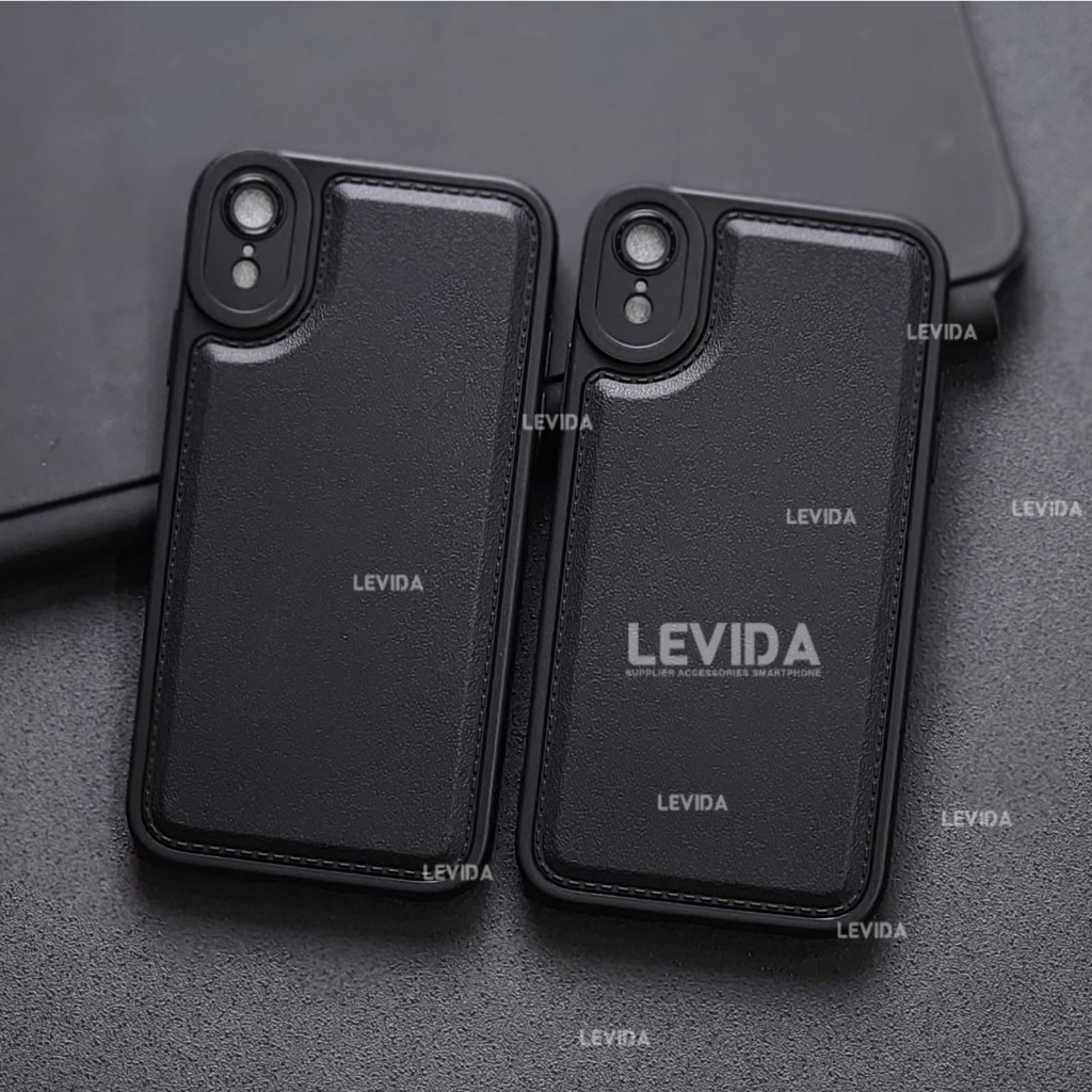 Jual Softcase Leather Pro Macaron Black Iphone Xr Iphone Iphone