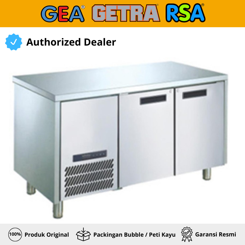 Jual Under Counter Chiller 2 Pintu Gea M Rw6t2hh Stainless Steel 325