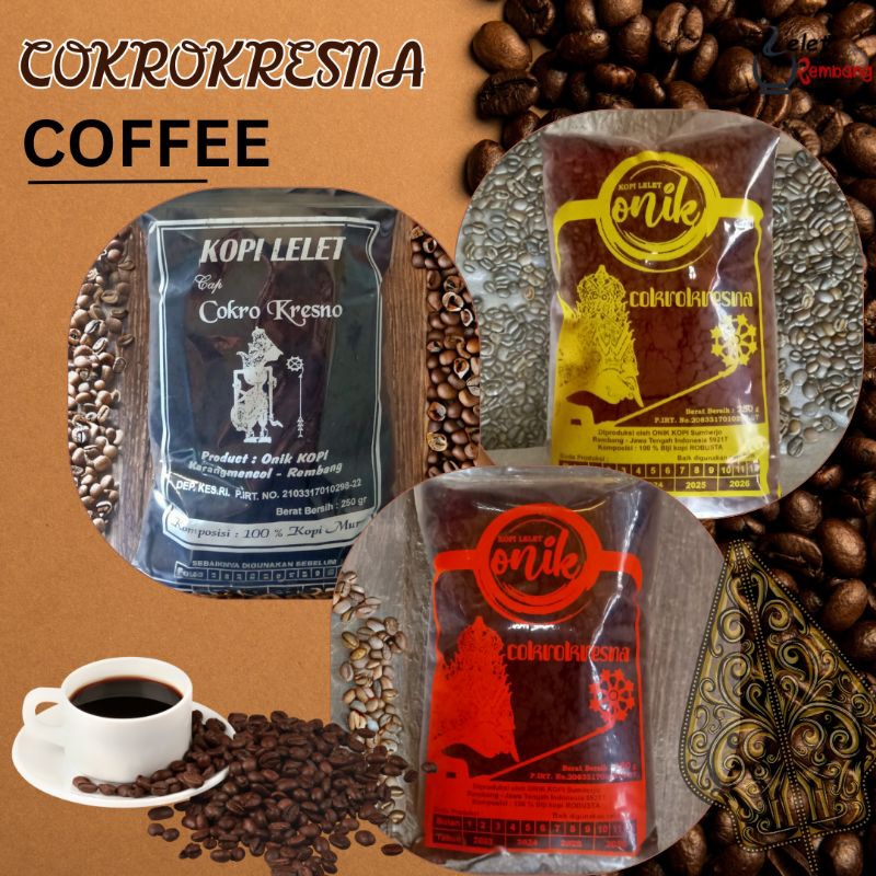 Jual Kopi Lelet Cokro Kresno Gr Kopi Cokrokresna Kopi Lelet