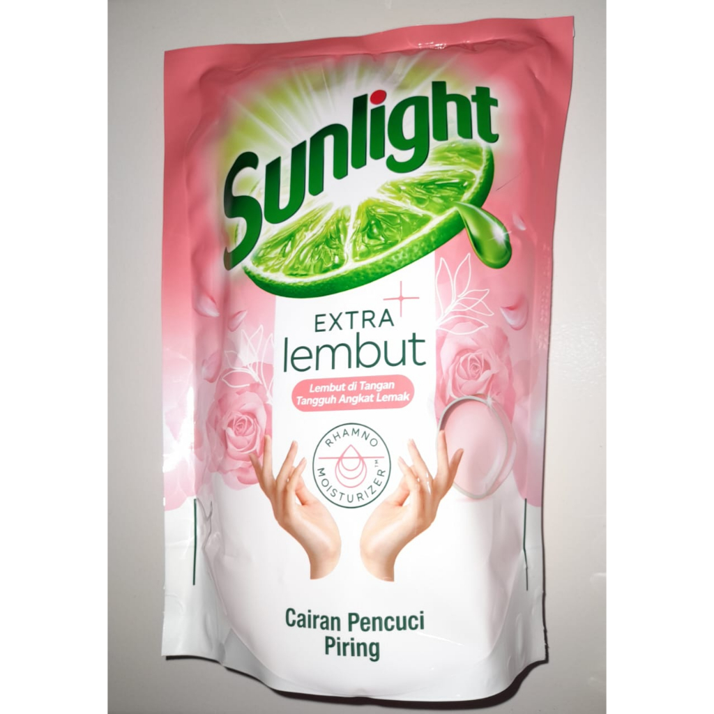 Jual Sunlight Extra Lembut Sabun Cuci Piring 650ml GRATIS SPONS CUCI