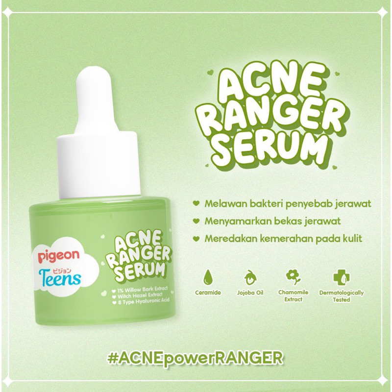 Jual Pigeon Teens Acne Ranger Serum Ml Shopee Indonesia