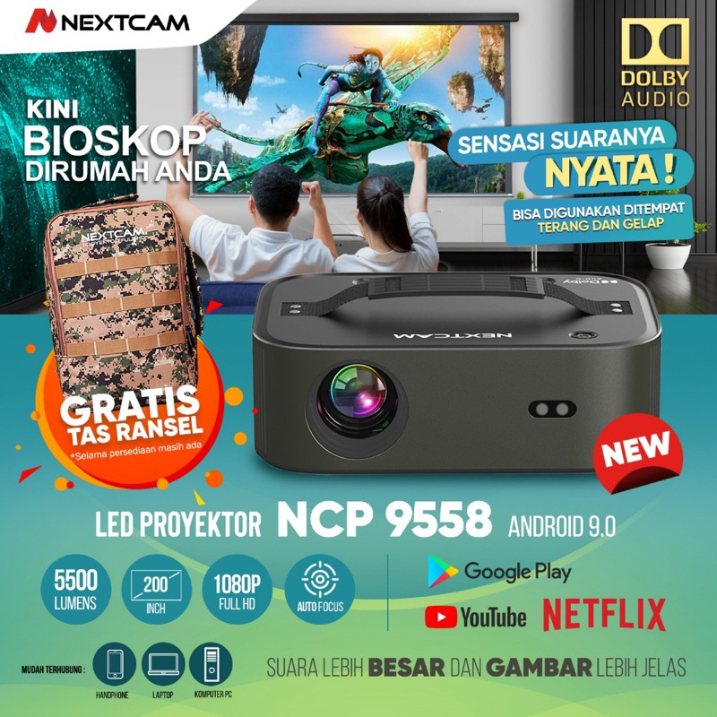 Jual Nextcam Projektor Android Nextcam Ncp Nextcam Proyektor