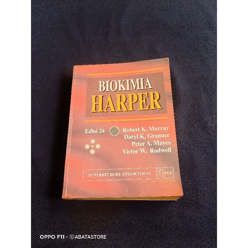 Jual Buku Biokimia Harper Edisi Robert K Murray Shopee Indonesia