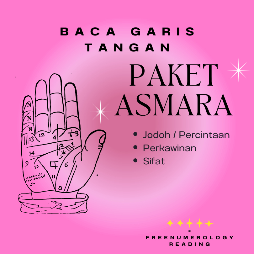 Jual Konsultasi Baca Garis Tangan Palmistri Profesional Asmara