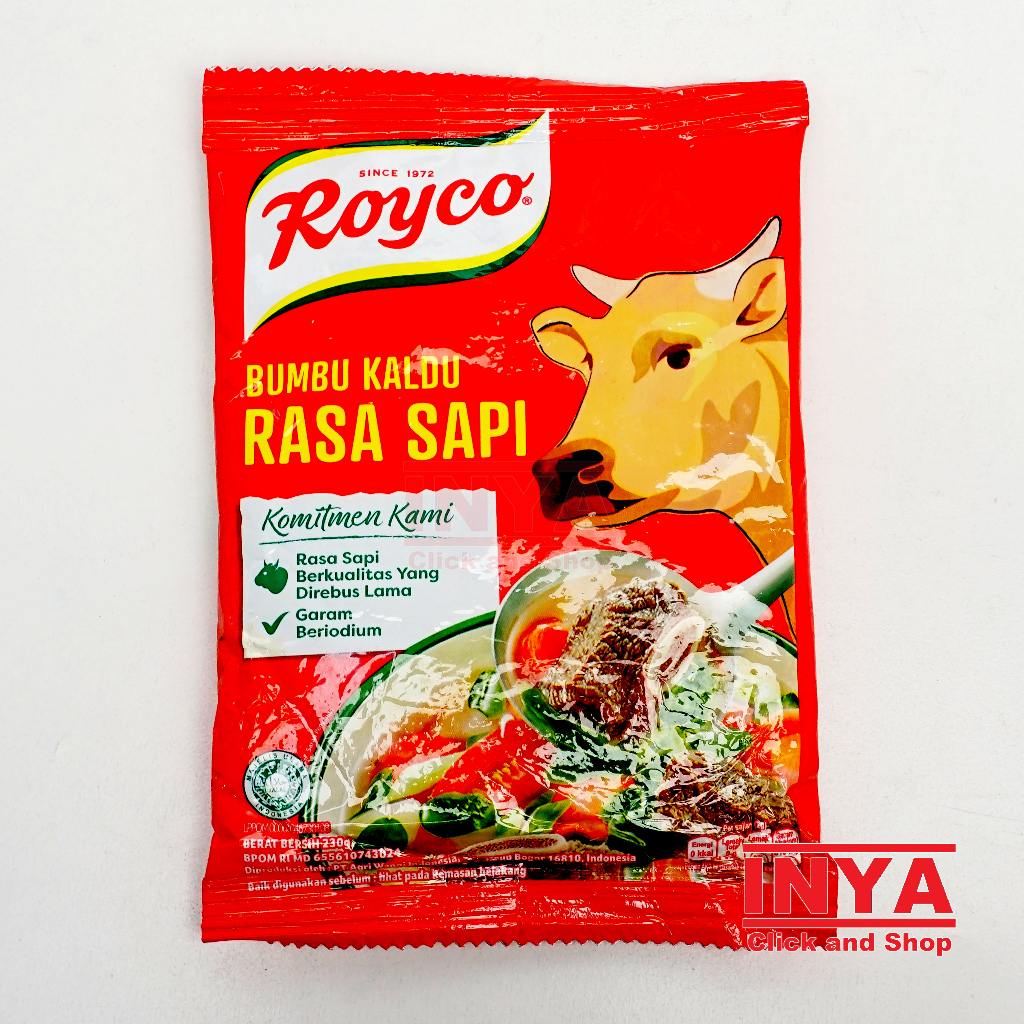 Jual Royco Bumbu Kaldu Rasa Sapi Kemasan Jumbo 230g Beef Seasoning