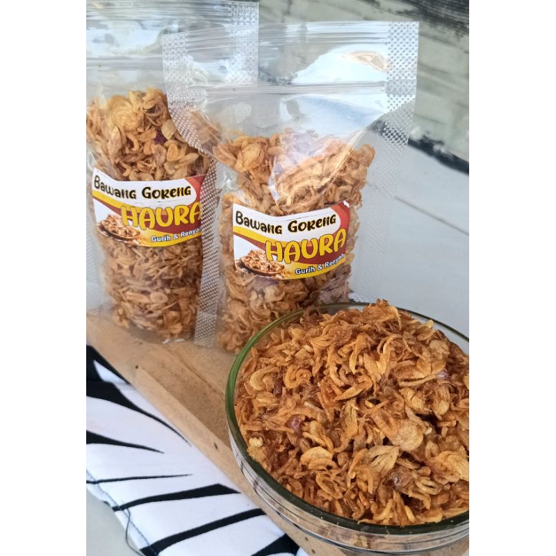 Jual Bawang Goreng Gurih Dan Renyah No Msg Kemasan Gr Shopee Indonesia