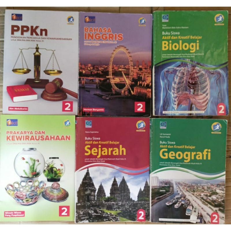 Jual Buku Bekas Grafindo Sma Kelas Xi K Revisi Shopee Indonesia