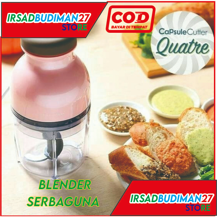 Jual Blender Capsule Cutter Quatre Blender Bentuk Kapsul Serbaguna