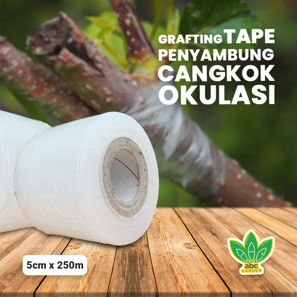 Jual Grafting Tape Cmx M Putih Parafilm Plastik Okulasi Shopee