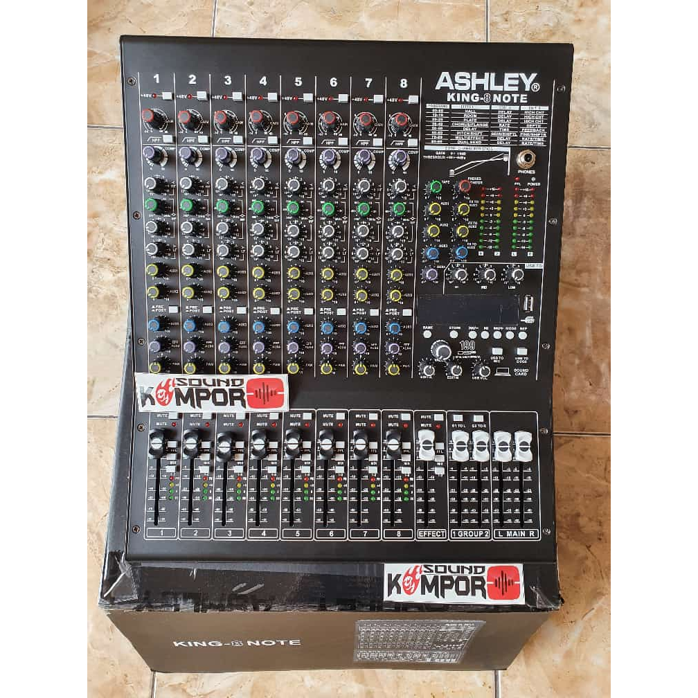 Jual Mixer Ashley KING 8 NOTE Original Model Terbaru King8 Note