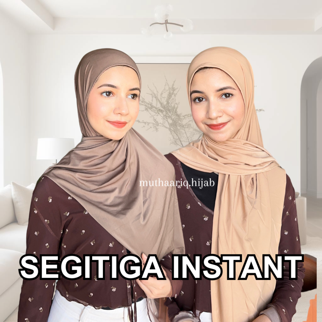 Jual Hijab Instan Jersey Segitiga Jilbab Segitiga Instan Jersey