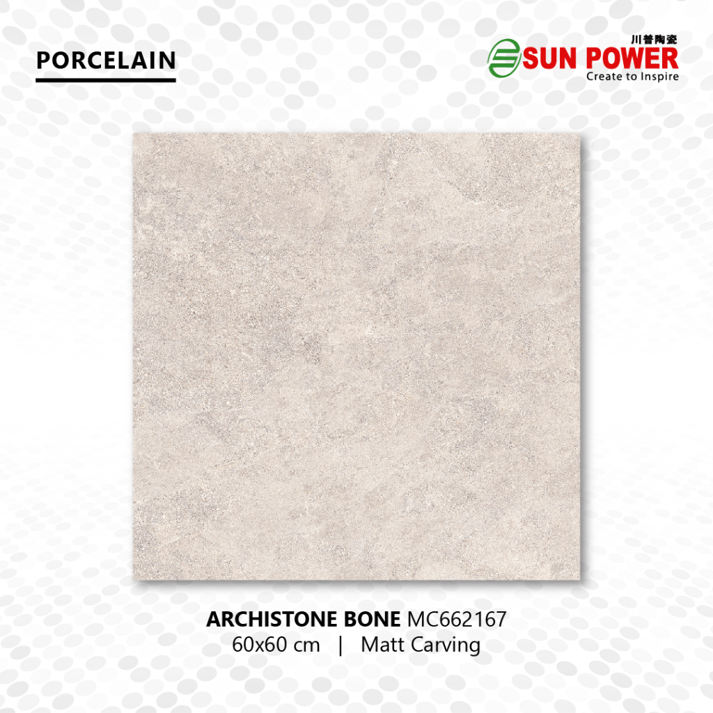 Jual Granit Lantai Anti Slip Matt R12 Archistone 60x60 Sun Power