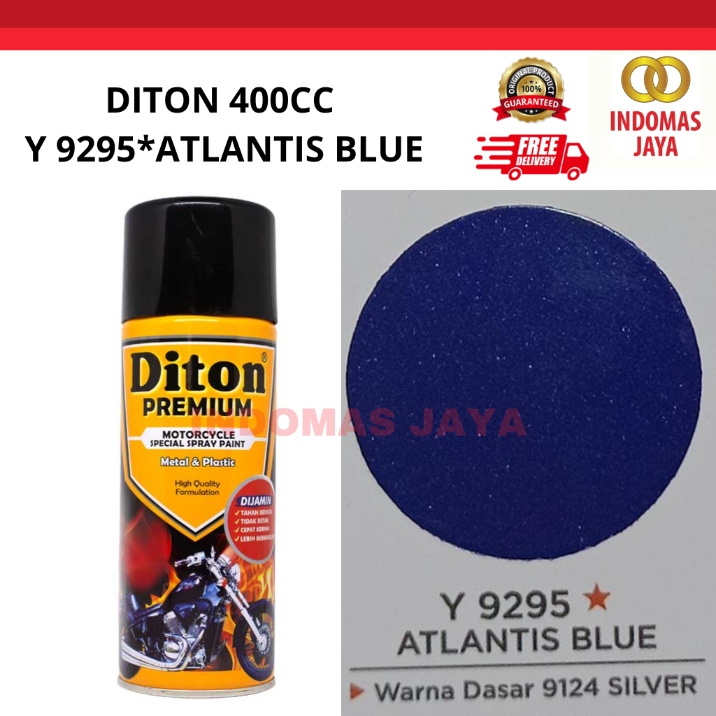 Jual Cat Semprot Pilok Pylox Pilox Diton Premium 400CC Atlantis Blue