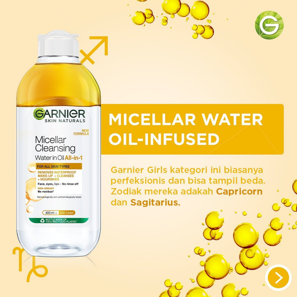 Jual Garnier Micellar Cleansing Water Ml Micellar Water Garnial