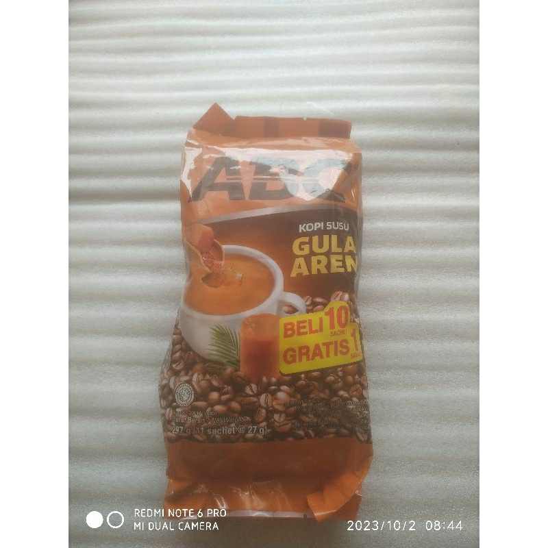 Jual Abc Kopi Susu Gula Aren Sachet X Gr Shopee Indonesia