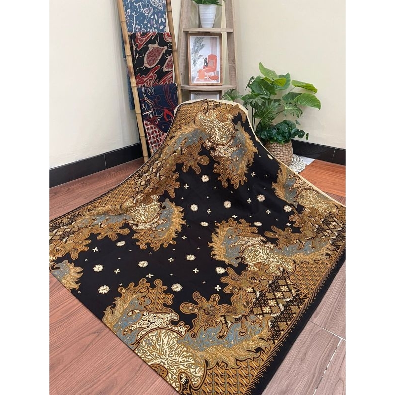 Jual Kain Batik Solo Abstrak Ombak Jamur Shopee Indonesia