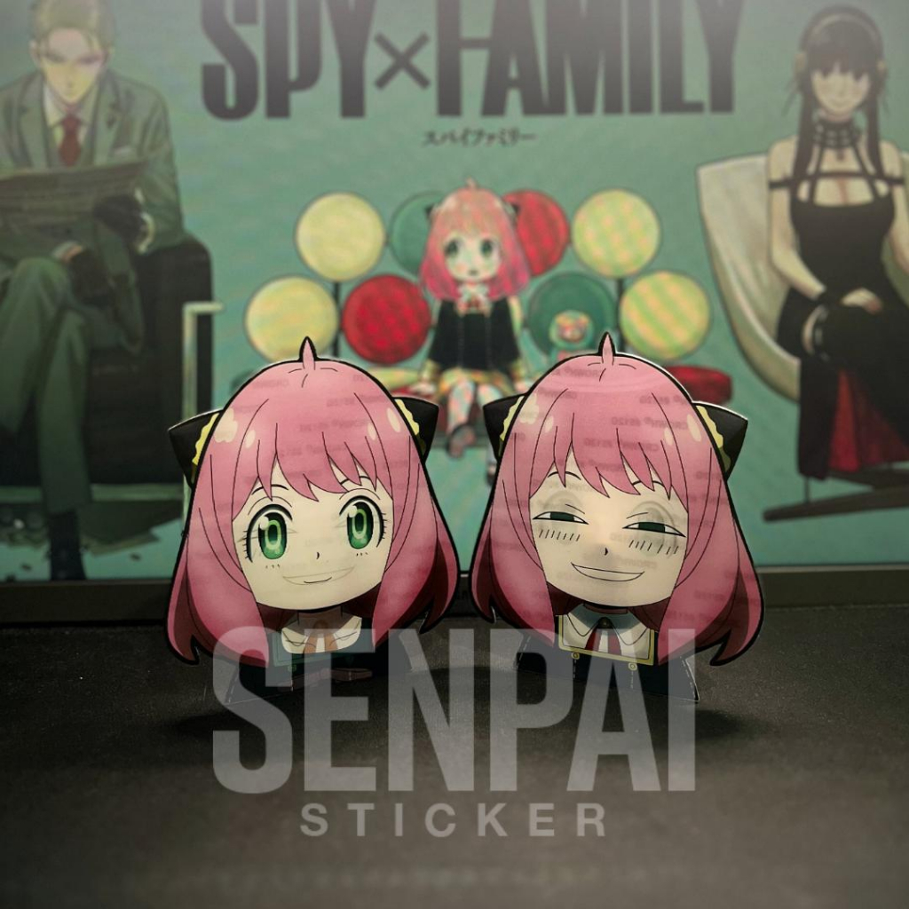 Jual SENPAI STICKER MINI Anime 3D KECIL Levi AOT Makima Power Reze