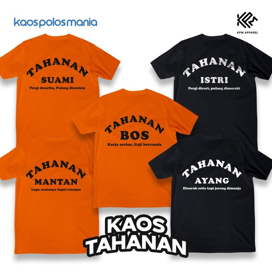 Jual Kaospolosmania Kaos Series Tahanan Cotton Combed Nyaman Big Size