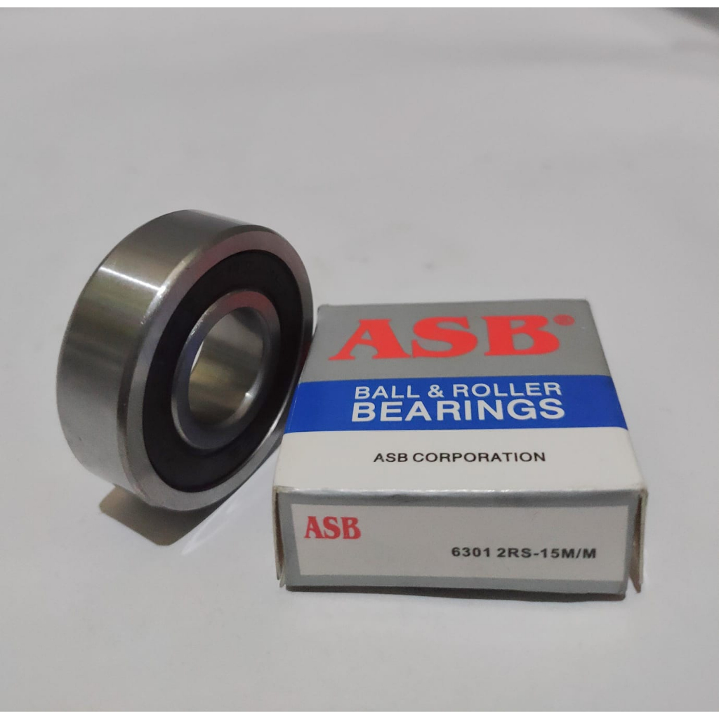 Jual Bearing Laher Laker Roda Depan Belakang Laher ASB 6301 2RS 15mm