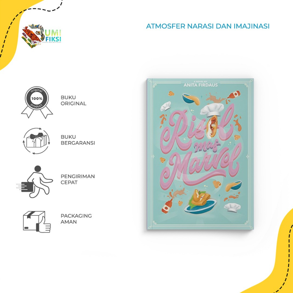 Jual Buku Novel Risol Mas Marvel Anita Firdaus Akad Bumifiksi