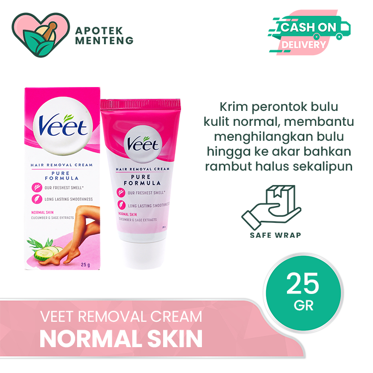 Jual Veet Hair Removal Cream Normal Skin Gr Perontok Bulu Kulit