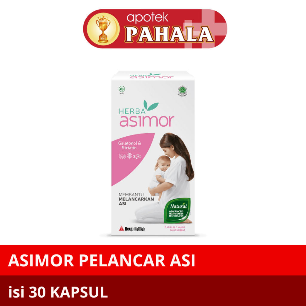 Jual Herba Asimor Asi Booster Herbal Isi 30 Tablet BPOMP Halal MUI