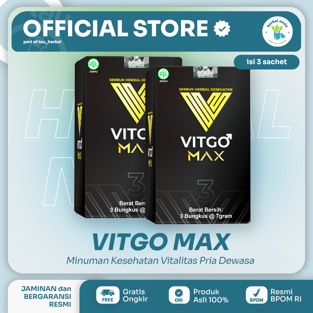 Jual Vitgo Max Minuman Serbuk Penambah Stamina Pria Terbuat Dari