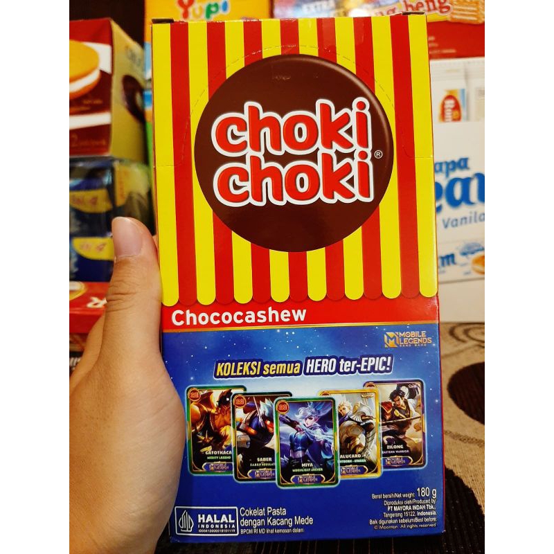 Jual Choki Choki Chococashew 1 Box 20 Pcs Shopee Indonesia