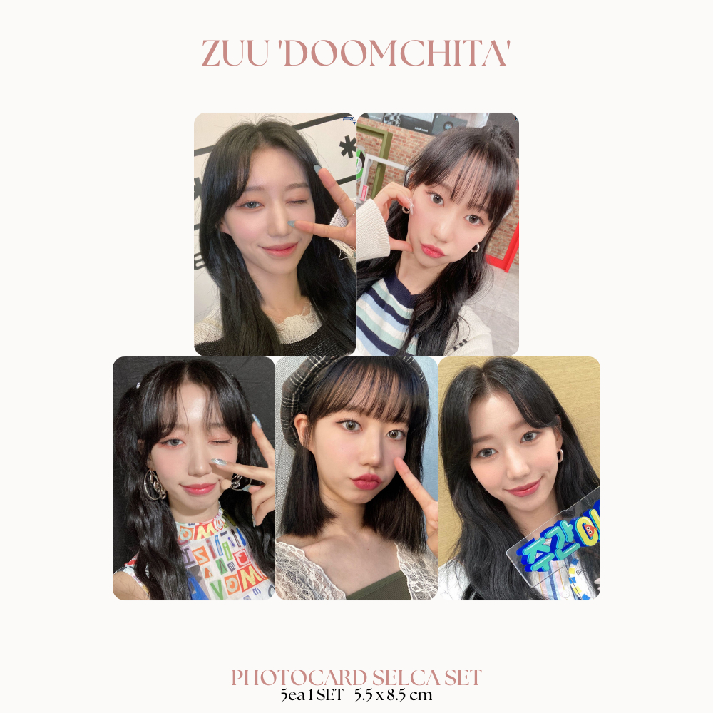 Jual Photocard Secret Number Selca Doomchita Isi Pcs Laminasi