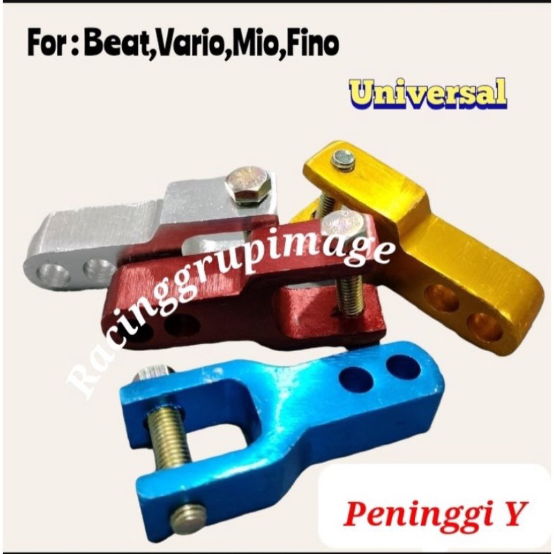 Jual Peninggi Shock Belakang Motor Matic Model Ketapel Universal Matic