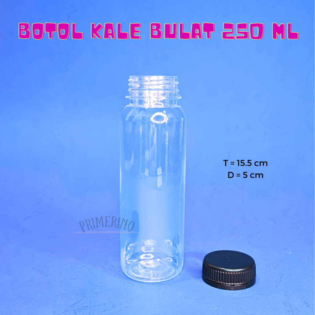 Jual Botol Kale Ml Bulat Tebal Botol Almond Botol Plastik Botol