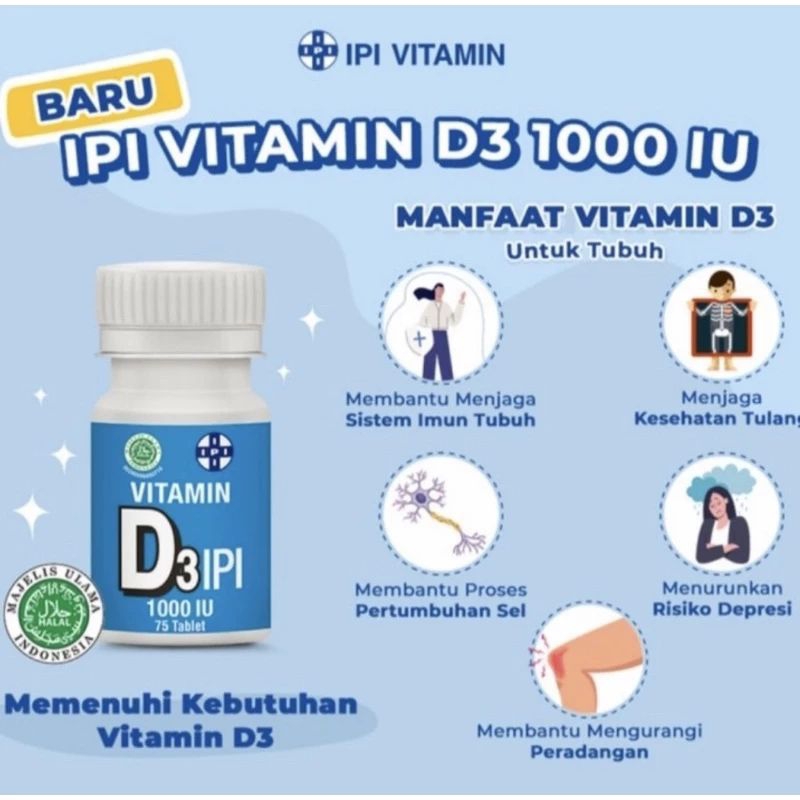 Jual Vitamin C Mg Ipi Ipi A Ipi B Komplex D Iu Tablet