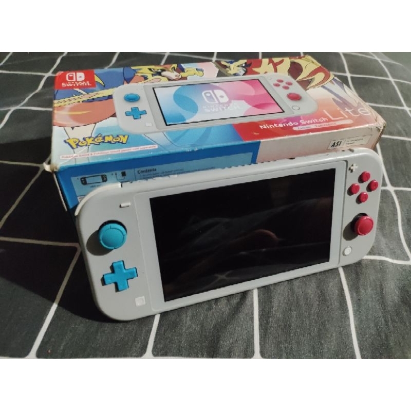 Jual Nintendo Switch Lite Zacian Zamazenta CFW Atmosphere 128gb Dual