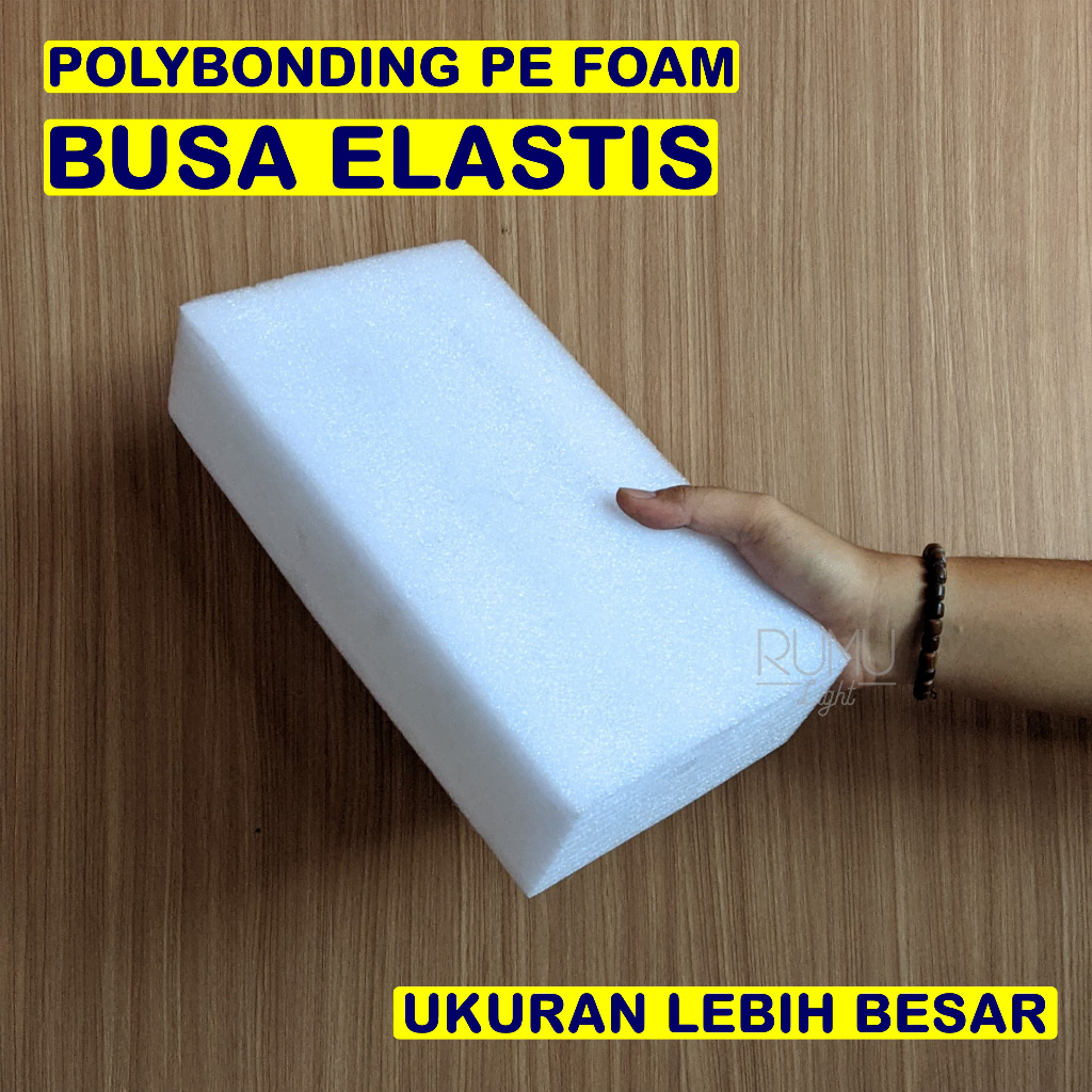 Jual P Busa Elastis Pe Foam Polybonding Foam Busa Dekor Gabus