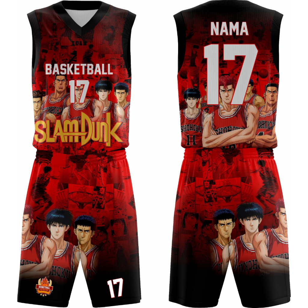 Jual Jersey Basket Ball Custom Fullprinting Gratis Nama Dan Nomor