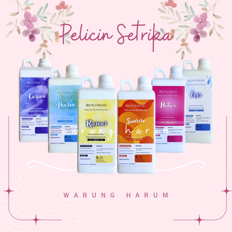 Jual Pelicin Setrika Premium Liter Grade A Pelicin Pewangi Pakaian