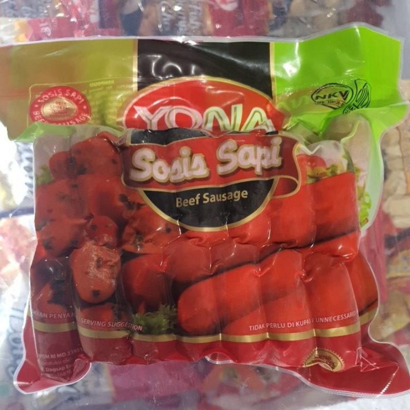 Jual Yona Sosis Sapi Cocktail Merah Gr Shopee Indonesia