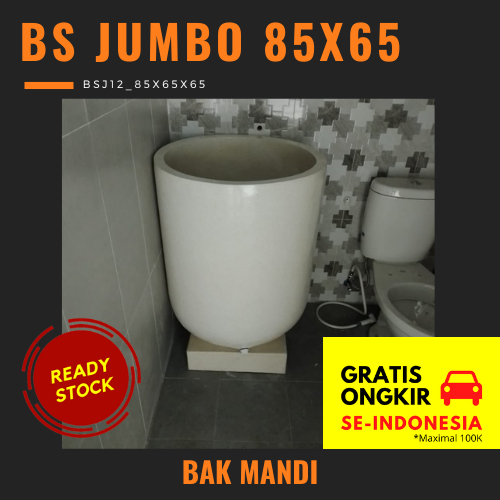 Jual Sentra Terrazzo Bak Mandi Teraso Jumbo Ukuran X Motif Putih