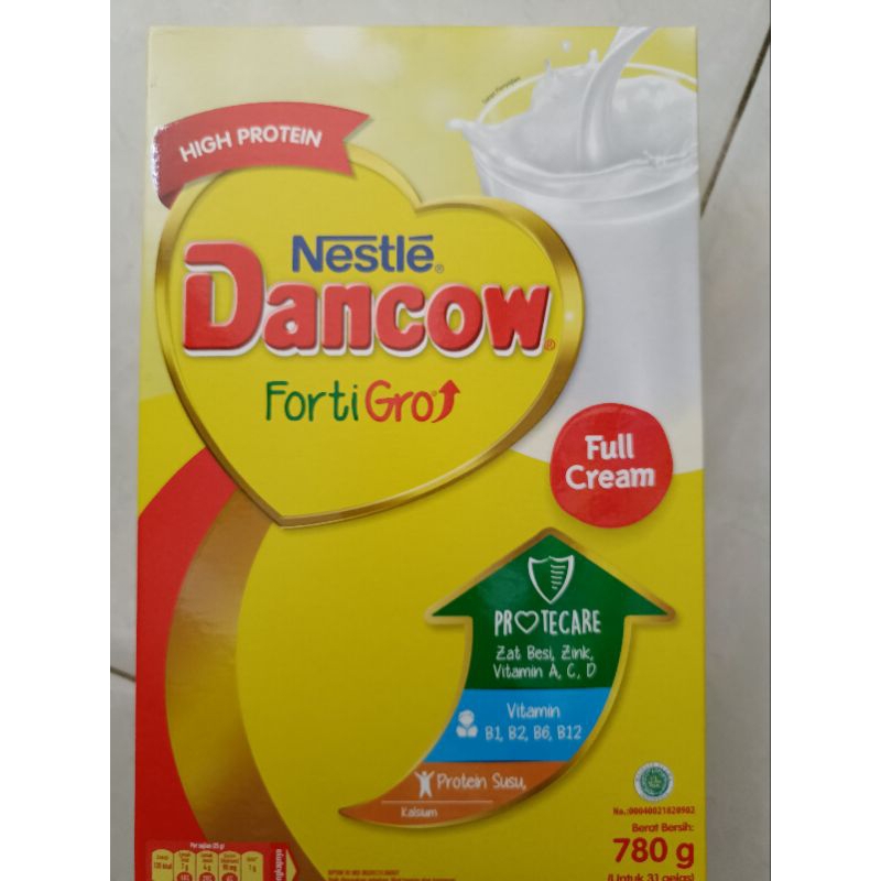 Jual Dancow Fortigro Susu Bubuk Susu Fullcream G Shopee Indonesia